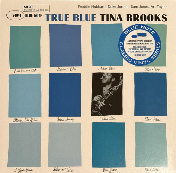 Tina Brooks – True Blue  Vinyle, LP, Album, Réédition, Stéréo, 180 Grammes
