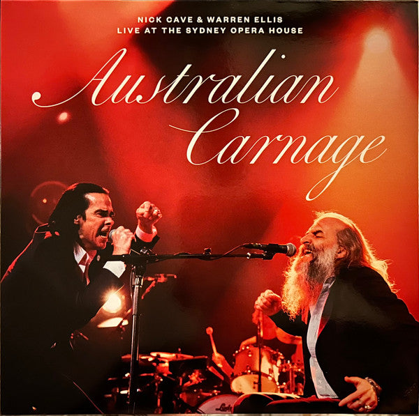 Nick Cave & Warren Ellis – Australian Carnage (Live At The Sydney Opera House)  Vinyle, LP, Album, Édition Limitée