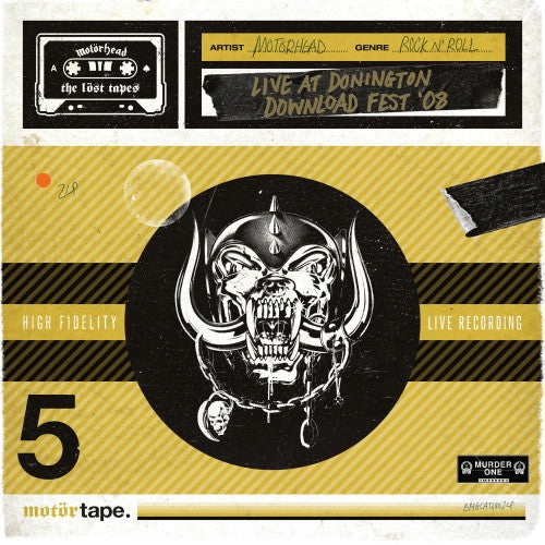 Motörhead – The Löst Tapes Vol. 5 (Live At Donington Download Fest '08) 2 x Vinyle, LP, Album, Édition Limitée, Yellow