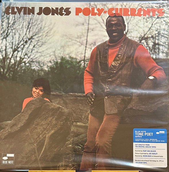 Elvin Jones – Poly-Currents  Vinyle, LP, Album, Réédition, Stéréo, 180g, Gatefold