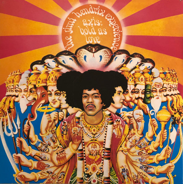 The Jimi Hendrix Experience – Axis: Bold As Love (USAGÉ) Vinyle, LP, Album, Réédition, Remasterisé, Stéréo, 180g