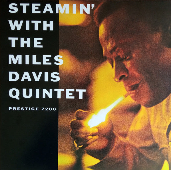 The Miles Davis Quintet – Steamin' With The Miles Davis Quintet  Vinyle, LP, Album, Réédition, Remasterisé