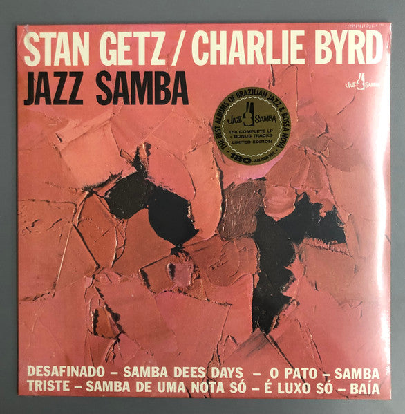 Stan Getz / Charlie Byrd – Jazz Samba Vinyle, LP, Album, Édition limitée