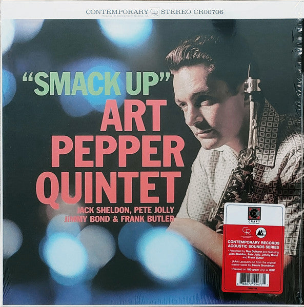 Art Pepper Quintet – Smack Up  Vinyle, LP, Album, Réédition, Stéréo, 180g