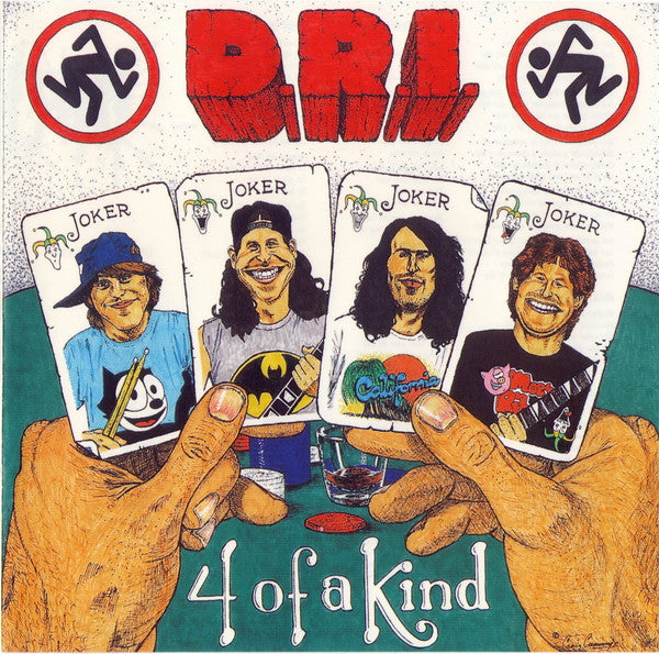 D.R.I. – 4 Of A Kind CD, Album, Réédition, Stéréo