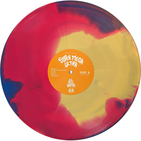Wine Lips - Super Mega Ultra Vinyle, LP, album, édition limitée, Levitation Swirl