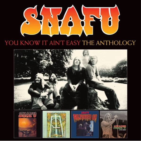 Snafu – You Know It Ain'T Easy: The Anthology 4 x CD, Compilation