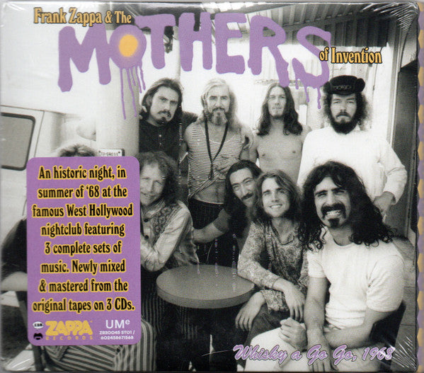 Frank Zappa & The Mothers Of Invention – Whisky A Go Go, 1968 3 x CD, Album