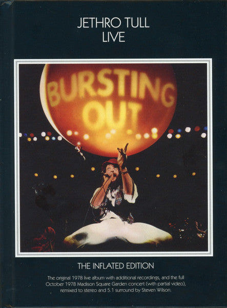 Jethro Tull – Live - Bursting Out (The Inflated Edition) 3 x CD, Album, Réédition, Édition Deluxe, Édition Limitée + 3 x DVD