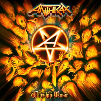 Anthrax – Worship Music Vinyle, LP, Album, Orange with Black Swirl