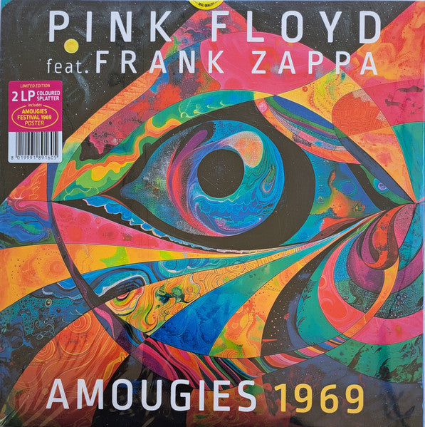 Pink Floyd Feat. Frank Zappa – Amougies 1969  2 x Vinyle, LP, Édition limitée, Splatter