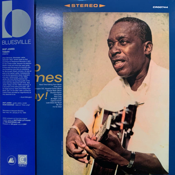 Skip James – Skip James Today! Vinyle, LP, Album