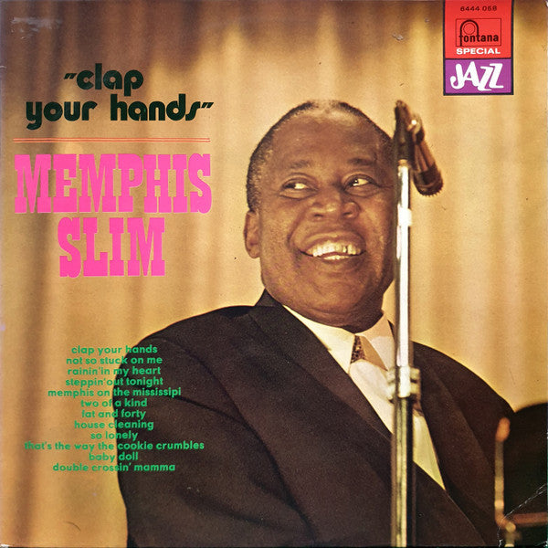 Memphis Slim – Clap Your Hands (USAGÉ) Vinyle, LP, Album, Réédition
