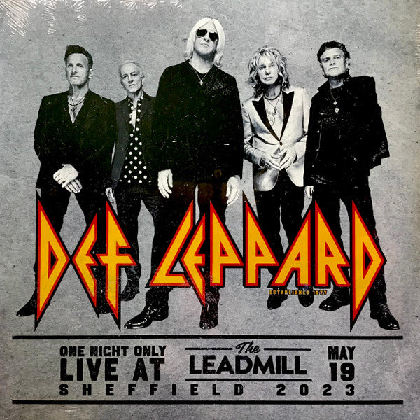 Def Leppard – One Night Only: Live At The Leadmill 2023  2 x Vinyle, LP, Album, Réédition