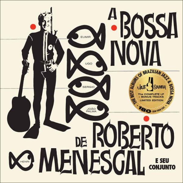 Roberto Menescal E Seu Conjunto – A Bossa Nova De Roberto Menescal E Seu Conjunto Vinyle, LP, Album, Réédition, Stéréo