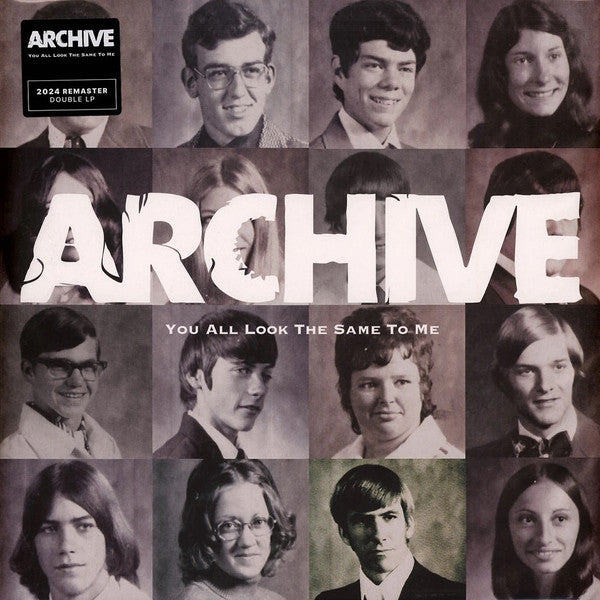 Archive – You All Look The Same To Me  2 x Vinyle, LP, Album, Réédition, Remasterisé, Gatefold