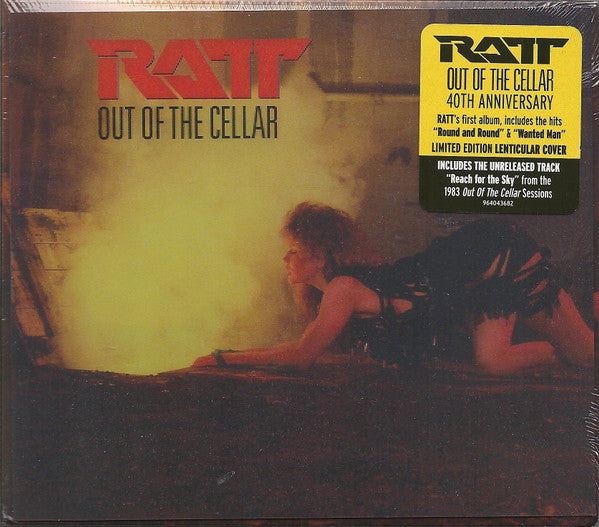 Ratt – Out Of The Cellar CD, Album, Réédition, Remasterisé, 40e Anniversaire