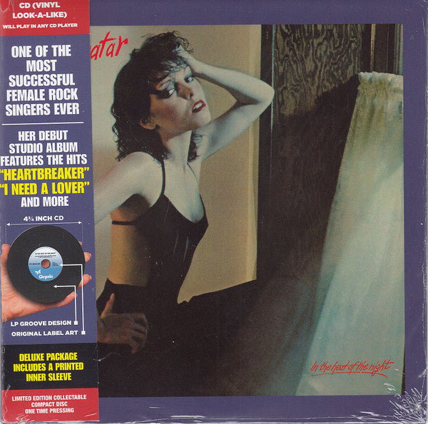 Pat Benatar – In The Heat Of The Night CD, Édition Deluxe, Édition Limitée. Réédition