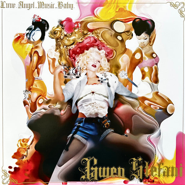 Gwen Stefani – Love.Angel.Music.Baby.  2 x Vinyle, LP, 45 RPM, Album, Édition limitée, Réédition, Stéréo, Neon Pink