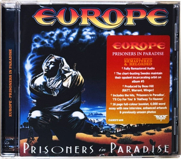 Europe – Prisoners In Paradise CD, Album, Réédition, Remasterisé