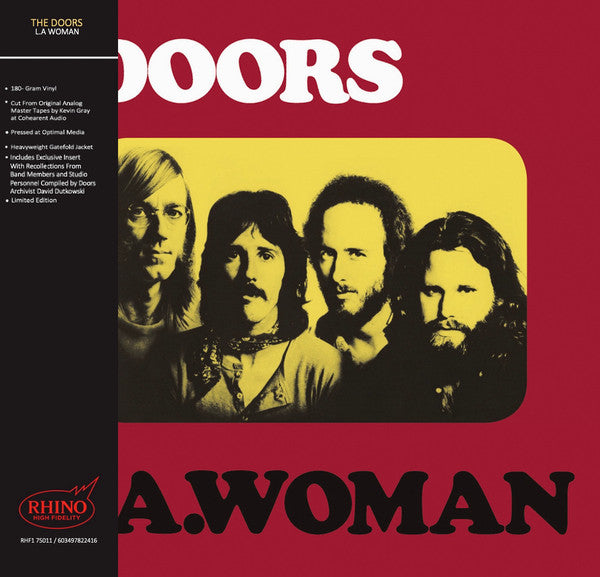 The Doors – L.A. Woman  Vinyle, LP, Album, Édition limitée, Réédition, 180g, Gatefold