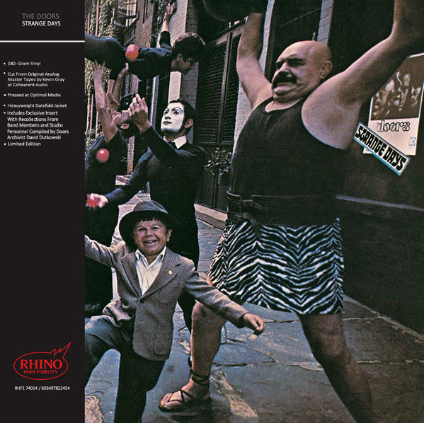 The Doors – Strange Days  Vinyle, LP, Album, Édition limitée, Réédition, 180g, Gatefold
