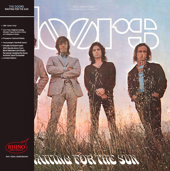 The Doors – Waiting For The Sun  Vinyle, LP, Album, Édition limitée, Réédition, 180g, Gatefold