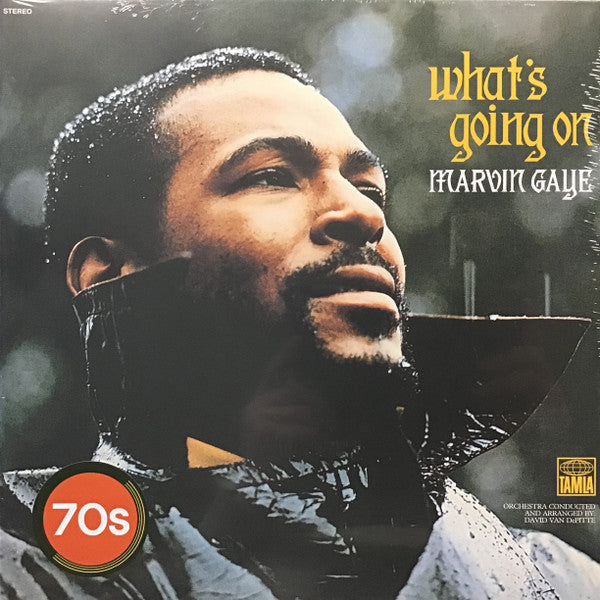 Marvin Gaye – What's Going On, Vinyle, LP, Album, Réédition, Stéréo, Green