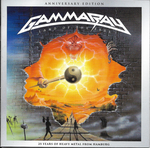 Gamma Ray – Land Of The Free 2 x CD, Album, Réédition, Remasterisé, Édition Deluxe