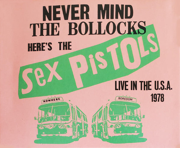 Sex Pistols – Live In The U.S.A. 1978 - 3 x CD, Album