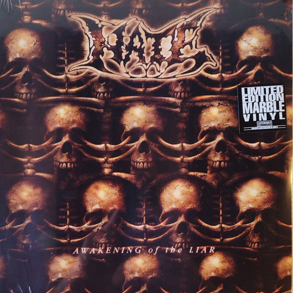 Hate  – Awakening Of The Liar Vinyle, LP, Album, Édition limitée, Réédition, Fire Marble