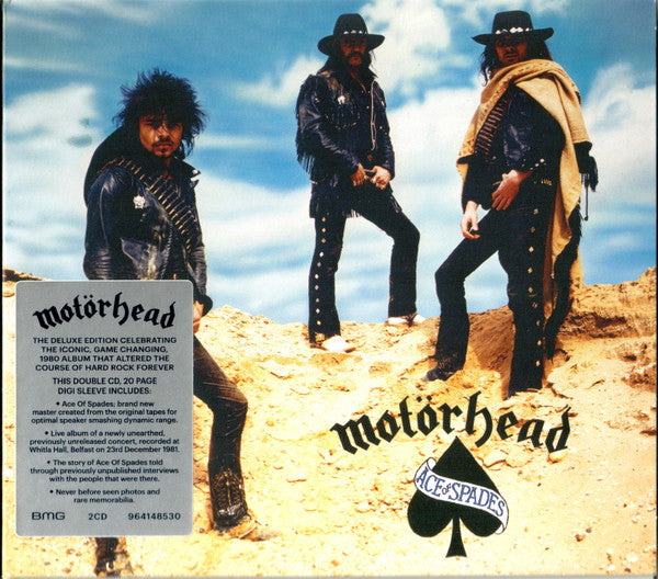 Motörhead – Ace Of Spades  2 x CD, Album, Réédition, Remasterisé