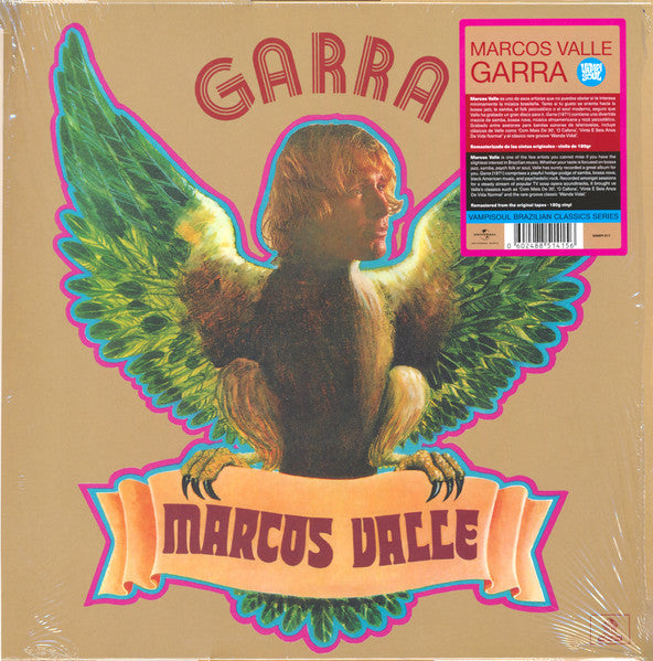 Marcos Valle – Garra, Vinyle, LP, Album, Réédition