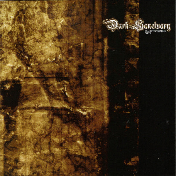 Dark Sanctuary – Exaudi Vocem Meam - Part II, CD, Album, Réédition