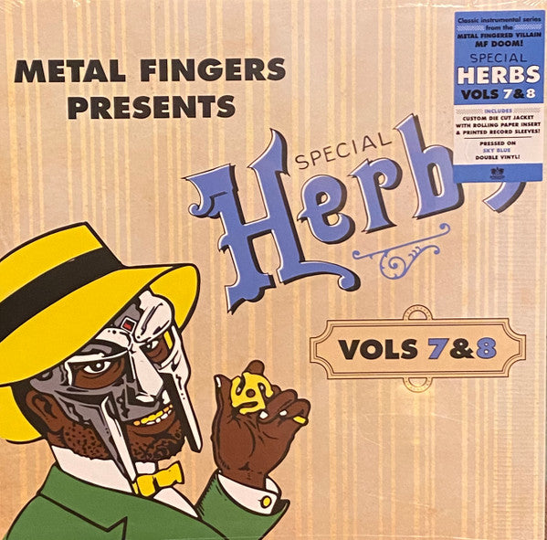 Metal Fingers – Special Herbs Vol. 7 & 8 - 2 x Vinyle, LP, Album, Sky Blue
