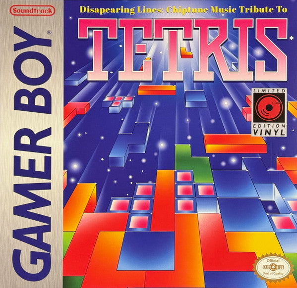 Gamer Boy – Tetris Disappearing Lines Vinyle, LP, Stereo, Orange Translucent