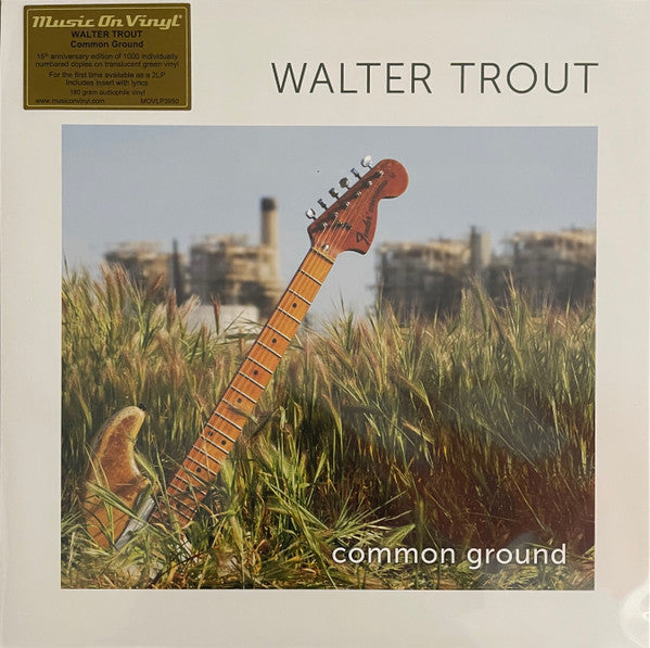 Walter Trout – Common Ground, Vinyle, LP, Album, Édition limitée, Numéroté, Réédition, Vert translucide
