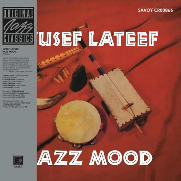 Yusef Lateef – Jazz Mood Vinyle, LP, Album, Reissue, Mono, 180g