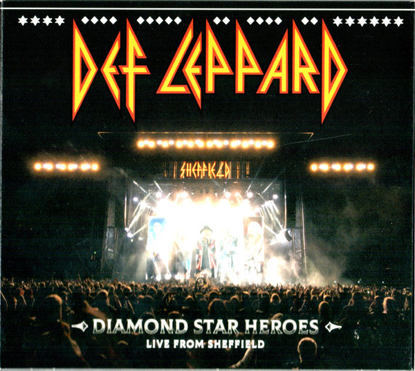 Def Leppard – Diamond Star Heroes (Live From Sheffield) CD, Album, Digipack