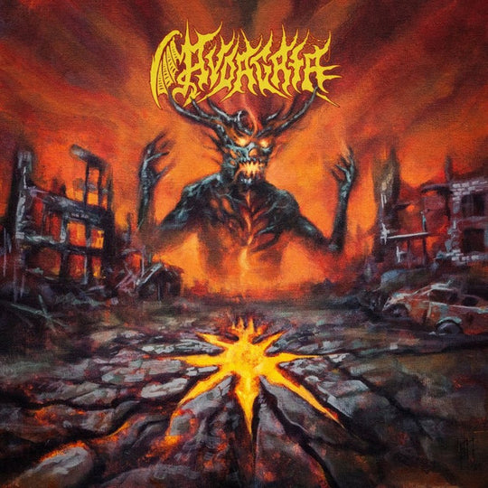Avdagata – The Apocalyptic Aeon Vinyle, LP, Album, Édition Limité, Numéroté, Red ORange Sunburst