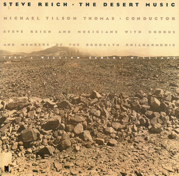 Steve Reich – The Desert Music (USAGÉ) Vinyle, LP, Album