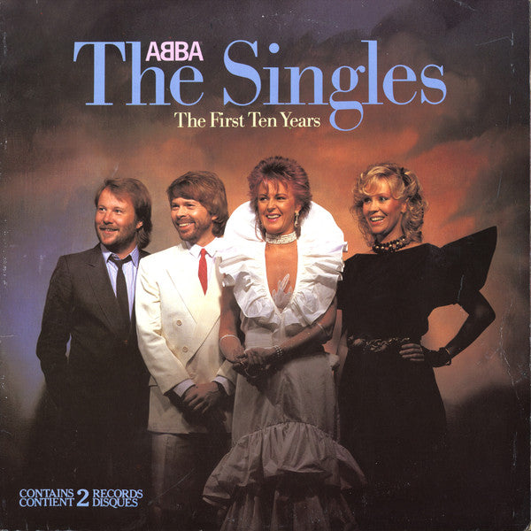 ABBA – The Singles (The First Ten Years) (USAGÉ) 2 x Vinyle, LP, Compilation