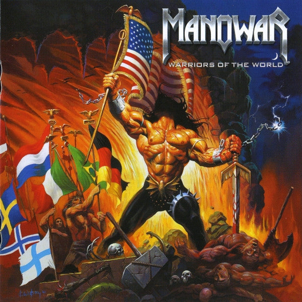 Manowar – Warriors Of The World  CD, Album, Réédition, Remasterisé, Édition 10e anniversaire