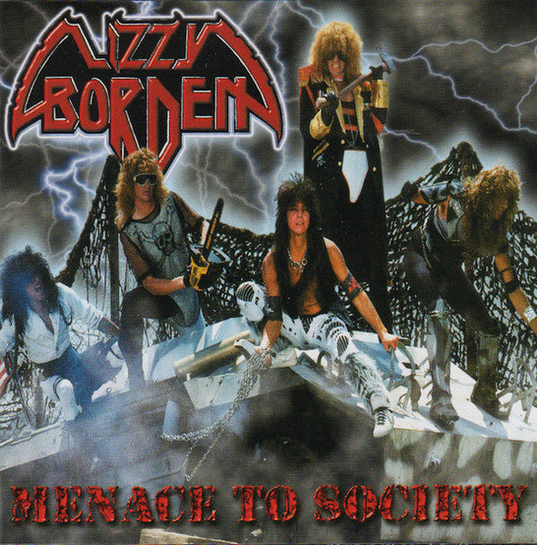 Lizzy Borden – Menace To Society  CD, Album, Réédition, Remasterisé