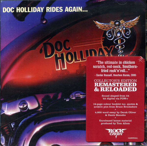 Doc Holliday – Doc Holliday Rides Again... CD, Album, Réédition, Remasterisé