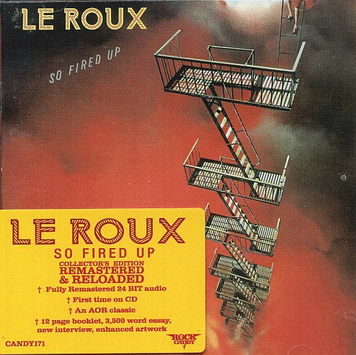 Le Roux – So Fired Up  CD, Album, Réédition, Remasterisé