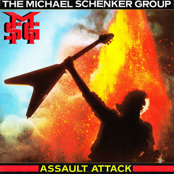 The Michael Schenker Group – Assault Attack (USAGÉ) Vinyle, LP, Album