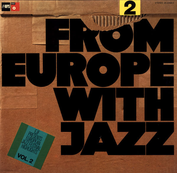 Various – From Europe With Jazz Vol. 2 (USAGÉ) Vinyle, LP, Album