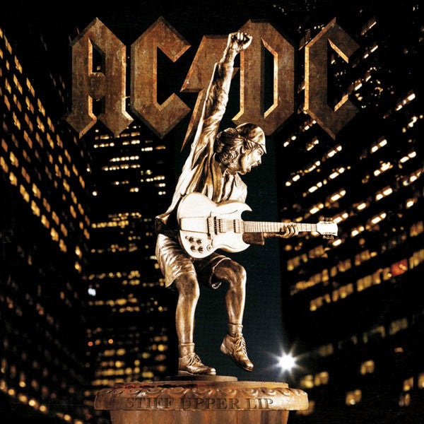 AC/DC – Stiff Upper Lip (USAGÉ) Vinyle, LP, Album, Réédition, Remasterisé, Stéréo