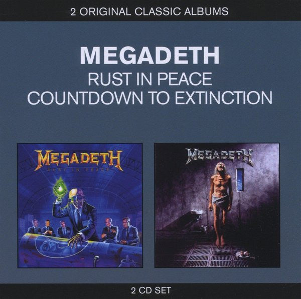 Megadeth – Rust In Peace / Countdown To Extinction CD, Album